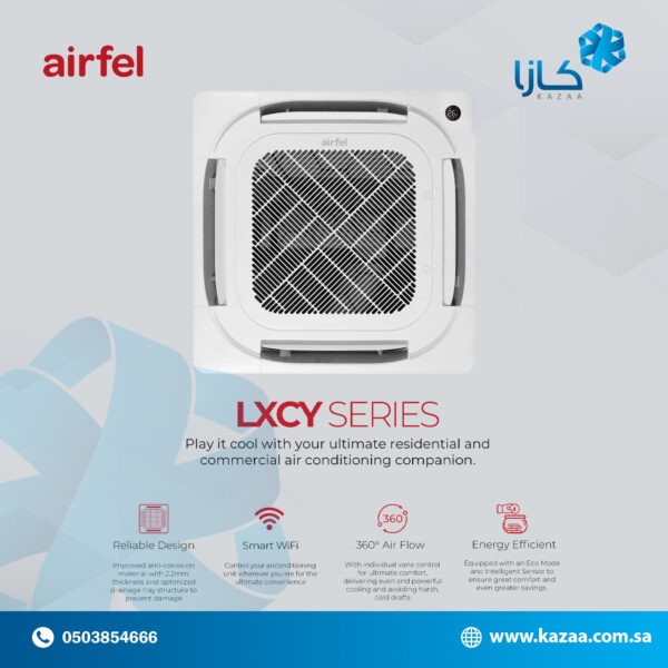 مكيف كاسيت ايرفل انفيرتر 21600  حار بارد